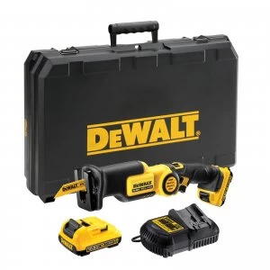 Image of DEWALT DCS310 10.8v XR Cordless Reciprocating Saw 2 x 2ah Li-ion Charger Case