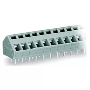 Image of Wago 236-408 Terminal Block, Wire To Brd, 8Pos, 12Awg