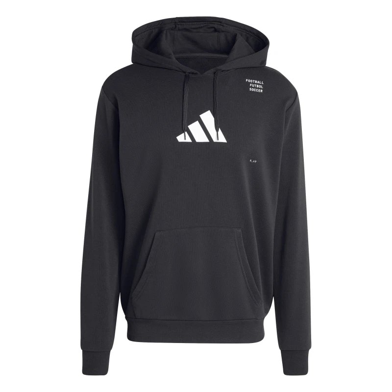 Image of adidas Mens Performance Hoodie Black male XS