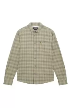 Image of Button Down Check Shirt