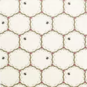 Image of The Chateau by Angel Strawbridge Honeycomb Cream Wallpaper