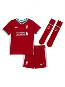 Image of Nike Liverpool Fc Little Kids 20/21 Home Kit