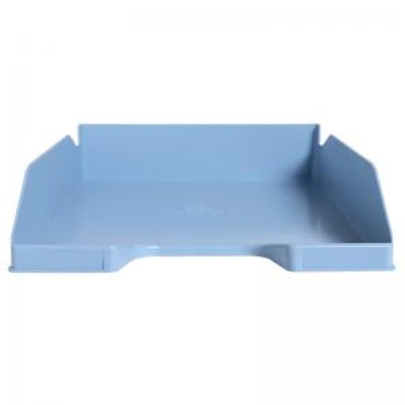 Image of Exacompta Bee Blue Letter Tray 346 x 254 x 243mm Light Blue (Each) - 113209D