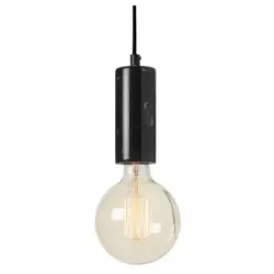 Image of Larissa Lighting - Larissa Morphou Ceiling Pendant 1 Light Marble Black