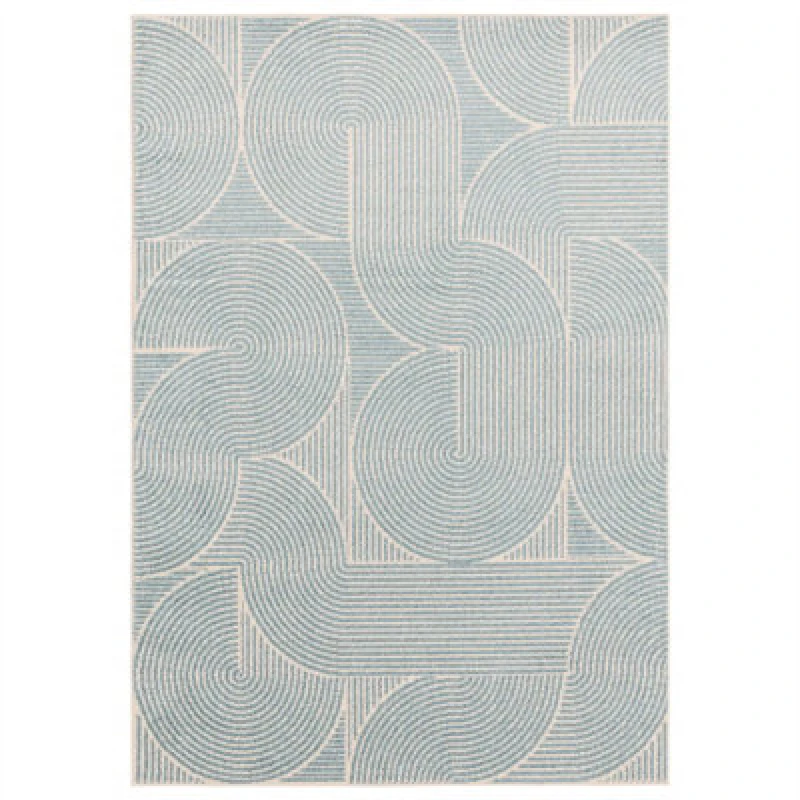 Image of SO'HOME Swirl Flatweave Rug blue 080X150CM;120X170CM;160X230CM;200X290CM