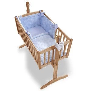 Image of Clair de Lune Marshmallow Quilt and Bumper Set - Blue