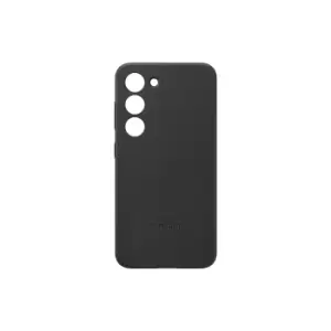 Image of Samsung Leather Case for Galaxy S23 in Black (EF-VS911LBEGWW)