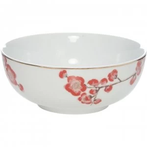 Image of Biba Cherry Blossom Cereal Bowl - Pink