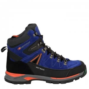 Image of Karrimor Hot Rock Mens Walking Boots - Blue/Orange