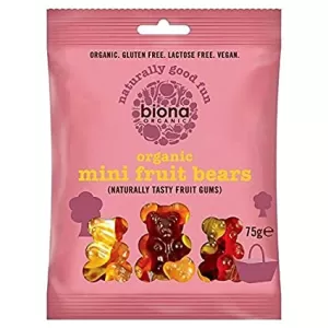 Image of Biona Mini Fruit Bears 75g x 12