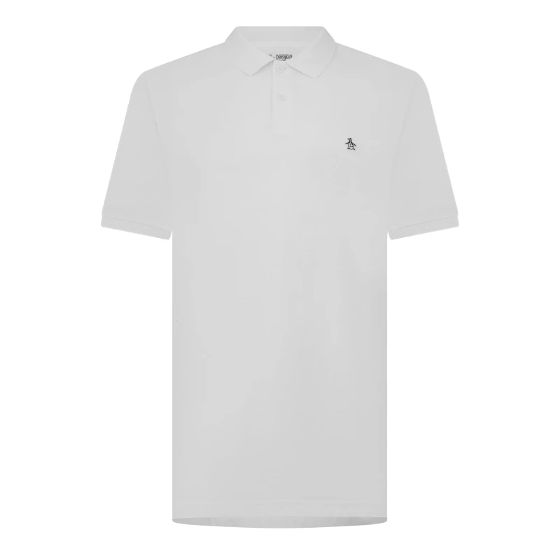 Image of Original Penguin Short Sleeve Polo Shirt White male Small