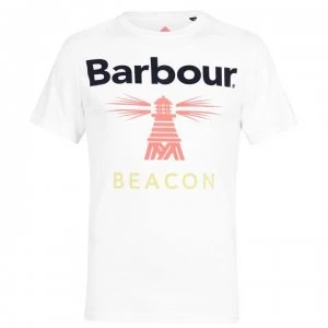Image of Barbour Beacon Barbour Beacon Manor Tee - White WH11