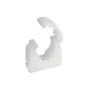 Image of Talon - 15mm Single Hinged Pipe Clip - Pack of 100 - n/a