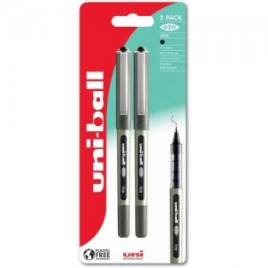 Image of Uni-Ball Eye Fine UB-157 BK Plastic Free Packaging PK2