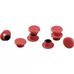 Image of Durable Magnets 15mm 75P 4701 Bulk Pack Red