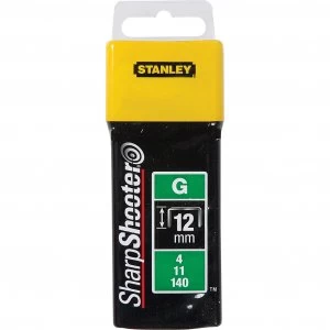 Image of Stanley Heavy Duty Sharpshooter Type G Staples 12mm Pack of 5000