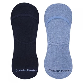 Image of Calvin Klein 2 Pack Cushioned Trainers Liners Mens - Multi