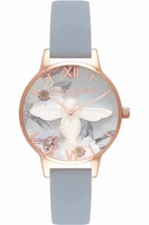 Image of Ladies Olivia Burton Bejewelled Florals Watch OB16BF07