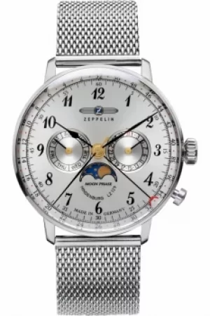 Image of Zeppelin LZ129 Hindenburg Moonphase Watch 7036M-1