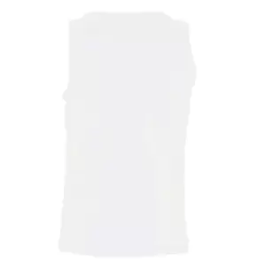 Image of SOLS Mens Justin Sleeveless Tank / Vest Top (L) (White)