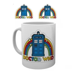 Image of Doctor Who Rainbow Mug