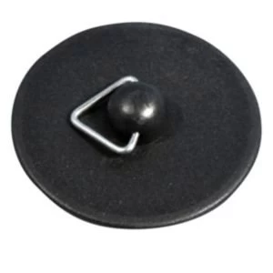 Image of Plumbsure Rubber Sink Bath Plug Dia40mm