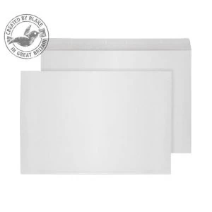 Image of Blake Purely Packaging C2 350gm2 Peel and Seal Wallet Envelopes White Board Pack of 50