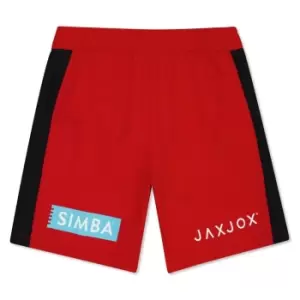 Image of Castore Saracens Ripstop Shorts Junior Boys - Red