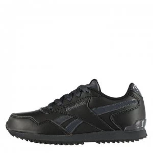 Image of Reebok Royal Glide Ripple Clip Boys Shoes - Black
