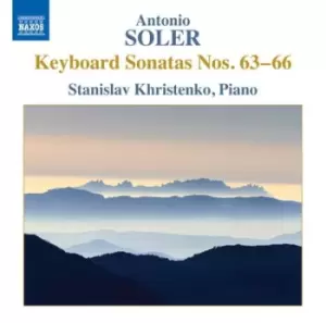 Image of Antonio Soler Keyboard Sonatas Nos 63-66 by Antonio Soler CD Album