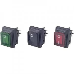 Image of Toggle switch B4MASK48N1G21000 250 V AC 16 A 2 x OffOn IP65 latch