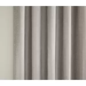Image of Savoy Pair of 229x274cm Blackout Curtains, Grey