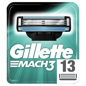 Image of Gillette Mach3 Manual Blades x 13