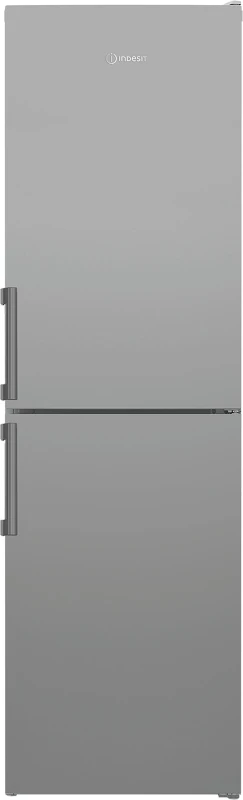 Image of Indesit IKNH 1261 S4UK 182cm 50/50 Frost Free Fridge Freezer - Silver - E Rated