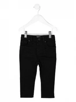 Image of River Island Mini Sid Skinny Jeans Black Size 2-3 Years Boys