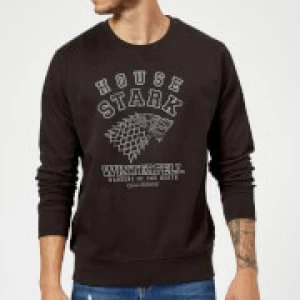 Image of Game of Thrones House Stark Sweatshirt - Black - 5XL