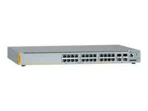 Image of AT-x230-28GP-50 - Managed - L3 - Gigabit Ethernet (10/100/1000) - Full duplex - Power over Ethernet (PoE) - Rack mounting