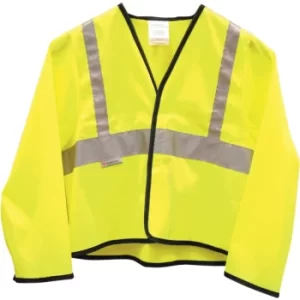 Image of Childrens Hi-vis Jacket Polyester 7-8 Yrs