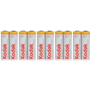 Image of Kodak Ni-MH 10x AA 2100mAh 1.2V Rechargeable Batteries - Easy Packaging