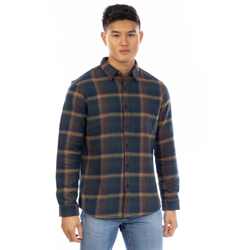 Image of Peter Werth W Abbott Long Sleeve Plain Shirt Multi male Medium