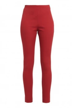 Image of French Connection Street Twill Skinny Trousers Red