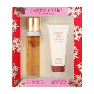 Image of Elizabeth Taylor Diamonds & Rubies Gift Set 100ml