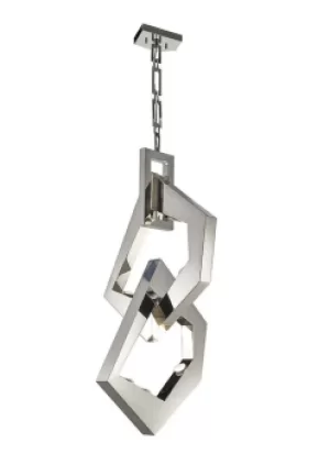 Image of Ricadi Ceiling Pendant 8 Light GU10 Stainless Steel (Item Requires Assembly)