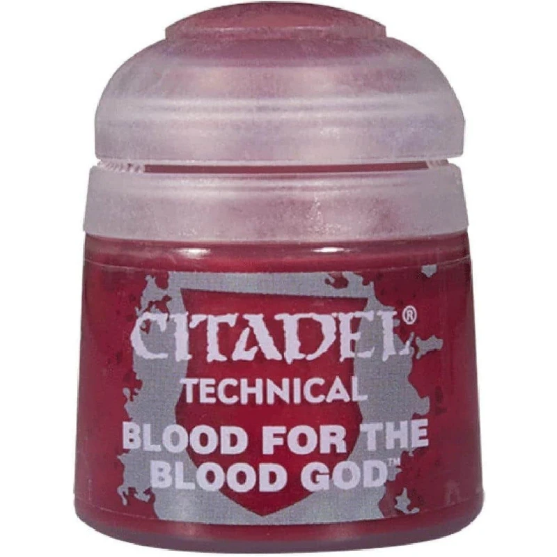 Image of Citadel Games Workshop Colour Technical: Blood For The Blood God (12ml) Paint Multi