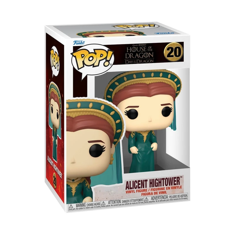 Image of House of the Dragon Allicent Hightower Funko Pop! TV Series 3 Vinyl Figure