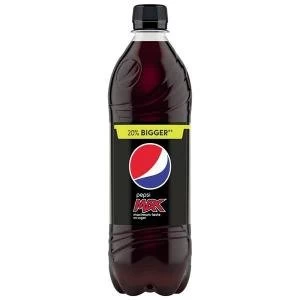 Image of Pepsi Max 600ml Bottle 24 Pack