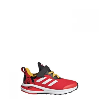 Image of adidas Disney Mickey Fortarun Shoes Kids - Vivid Red / Cloud White / Core