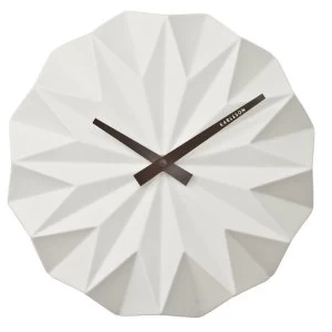 Image of Karlsson Origami Wall Clock