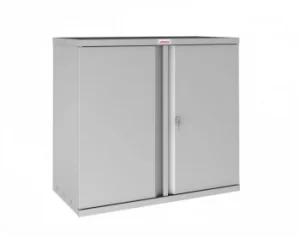 Image of Phoenix SC0891GK Grey Steel Storage Cupboard 830mm with Key Lock