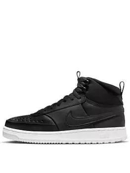 Image of Nike Court Vision Mid - Black/White, Size 7, Men